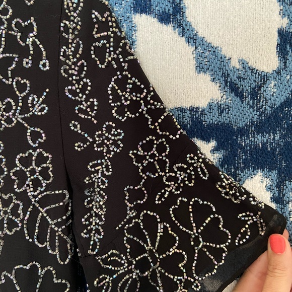 Beaded Cocktail Dress By Needle & Thread - Picture 8 of 11